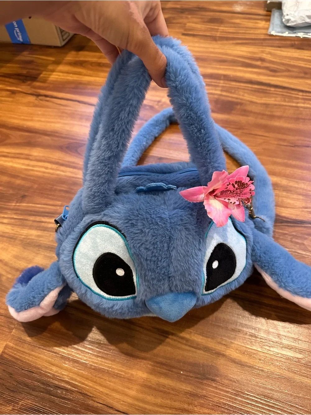 Disney Stitch Plush Crossbody Bag